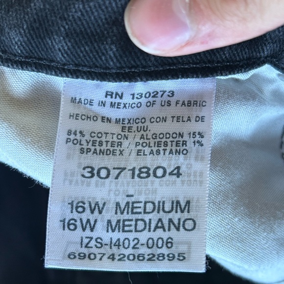 Lee Women's Black Flare & Wide Leg Jeans - Picture 3 of 4